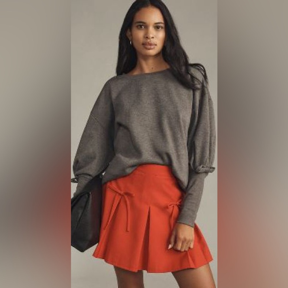 Maeve Puff-Sleeve Sweater